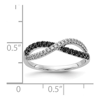 14K White Gold 1/4 ct tw Diamond Ring – view 6