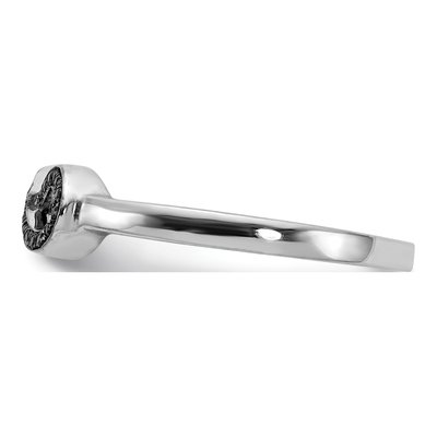 14K White Gold 1/10 ct tw Diamond Infinity Ring – view 3