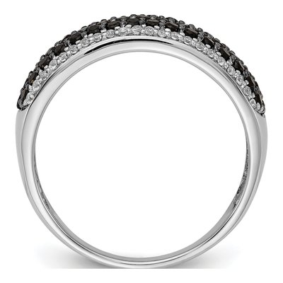 14K White Gold 7/8 ct tw Diamond Pave Ring – view 3