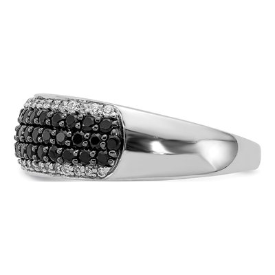 14K White Gold 7/8 ct tw Diamond Pave Ring – view 4