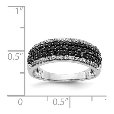 14K White Gold 7/8 ct tw Diamond Pave Ring – view 6