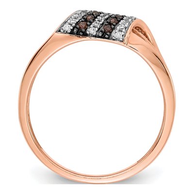 14K Rose Gold 1/3 ct tw Diamond Ring – view 3