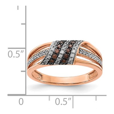 14K Rose Gold 1/3 ct tw Diamond Ring – view 6