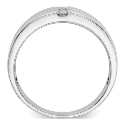 Men's 14K White Gold 1/4 ct tw Diamond Ring – view 3