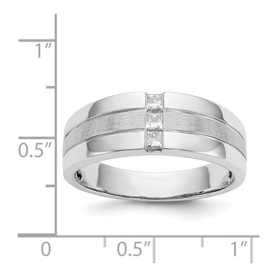 Men's 14K White Gold 1/4 ct tw Diamond Ring – view 6