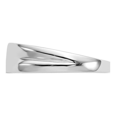 Men's 14K White Gold 1/15 ct tw Diamond 3-Stone Ring – view 3