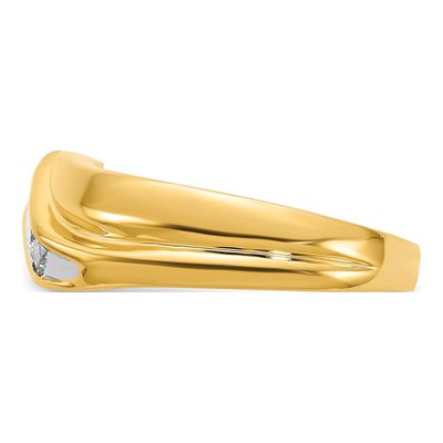IB Goodman 14K Yellow Gold 1/3ct Diamond Men's Ring – view 4