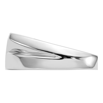 Men's 14K White Gold 1/6 ct tw Diamond Ring – view 3