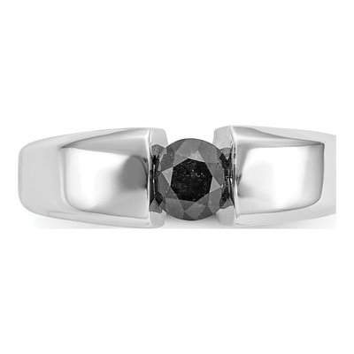 Men's 14K White Gold 1 ct tw Diamond Ring – view 4
