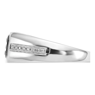 Men's 14K White Gold 1/4 ct tw Diamond Ring – view 3