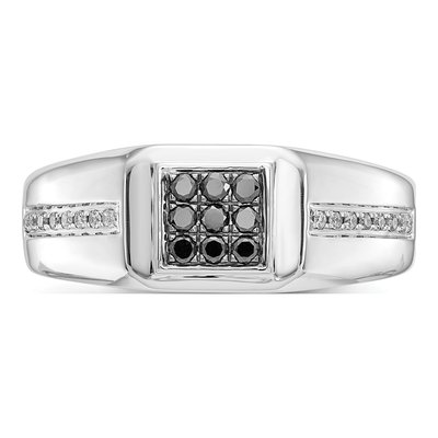 Men's 14K White Gold 1/4 ct tw Diamond Ring – view 4