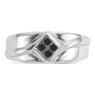 Men's 14K White Gold 3/8 ct tw Diamond Ring – view 5