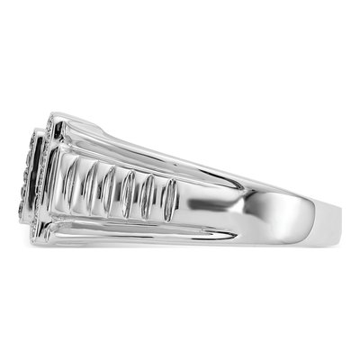 Men's 14K White Gold 1/3 ct tw Diamond Ring – view 3