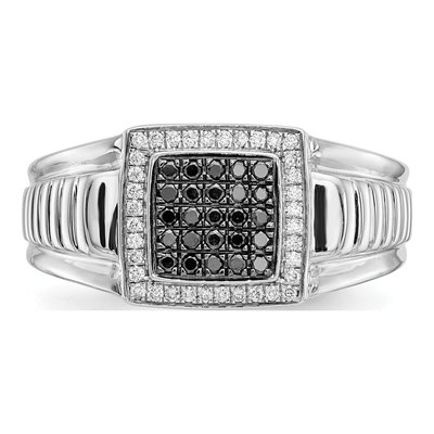 Men's 14K White Gold 1/3 ct tw Diamond Ring – view 4