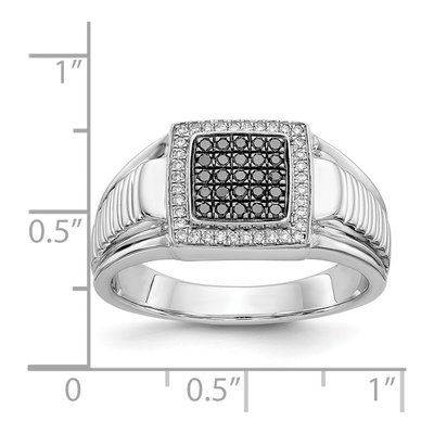 Men's 14K White Gold 1/3 ct tw Diamond Ring – view 5