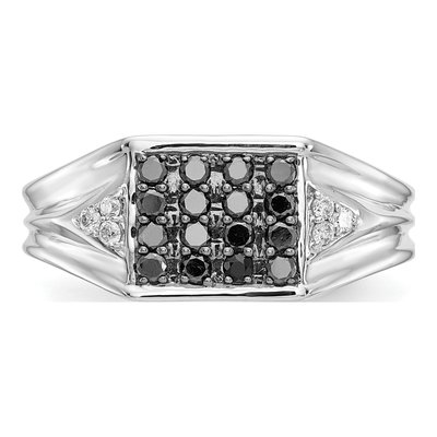 Men's 14K White Gold 1/2 ct tw Diamond Ring – view 5
