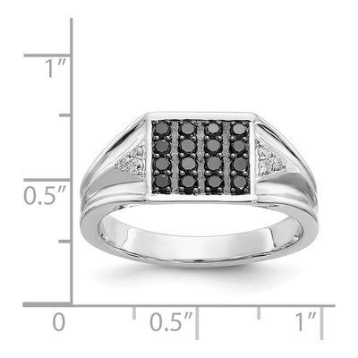Men's 14K White Gold 1/2 ct tw Diamond Ring – view 6