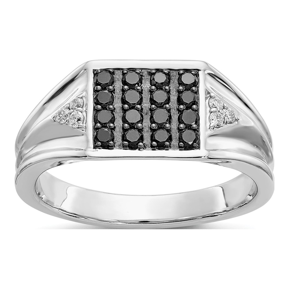 Men's 14K White Gold 1/2 ct tw Diamond Ring