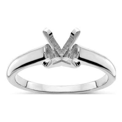 14K White Gold 0.35 ct tw Lab-Grown Diamond Solitaire Ring – view 4
