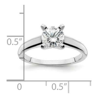 14K White Gold 0.35 ct tw Lab-Grown Diamond Solitaire Ring – view 5
