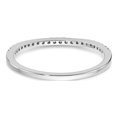 14K White Gold 1/6 ct tw Lab-Grown Diamond Wedding Band – view 6