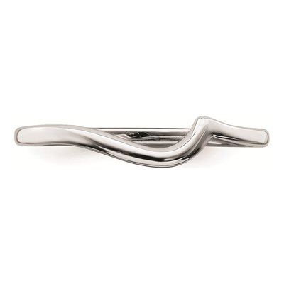14K White Gold 1.6mm Contoured Wedding Band – view 4