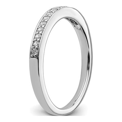 14K White Gold 1/7 ct tw Diamond Wedding Band – view 6