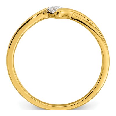 14K Yellow Gold First Promise Lab-Grown Diamond Vs/Si Gh, Ring – view 2