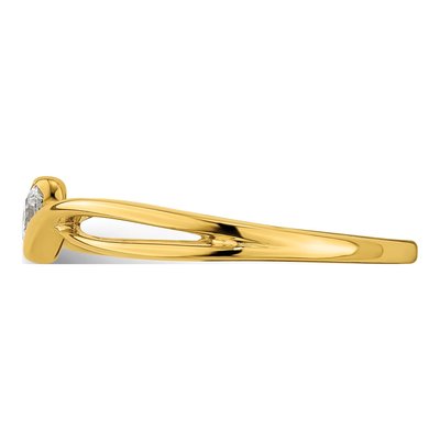 14K Yellow Gold First Promise Lab-Grown Diamond Vs/Si Gh, Ring – view 3