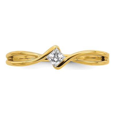 14K Yellow Gold First Promise Lab-Grown Diamond Vs/Si Gh, Ring – view 4