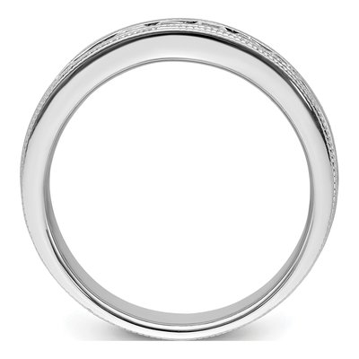 Men's 14K White Gold 5/8 ct tw Lab-Grown Diamond 7-Stone Ring – view 3
