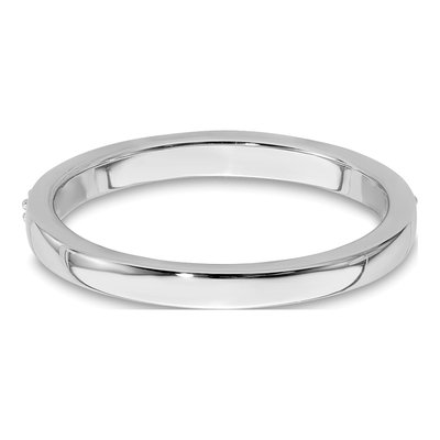 10K White Gold 1/5 ct tw Lab-Grown Diamond Wedding Band – view 6