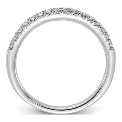 14K White Gold 1/4 ct tw Lab-Grown Diamond Wedding Band – view 3