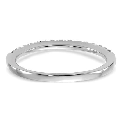 14K White Gold 1/4 ct tw Lab-Grown Diamond Wedding Band – view 6