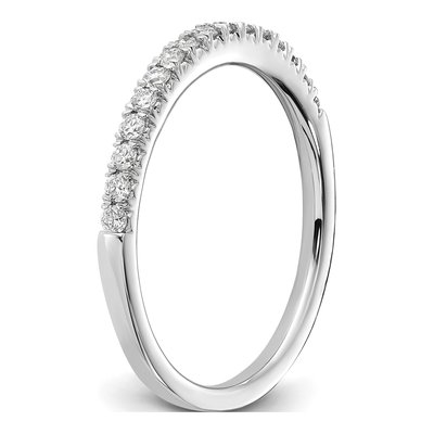 14K White Gold 1/4 ct tw Lab-Grown Diamond Wedding Band – view 7