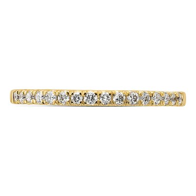 14K Yellow Gold 1/4 ct tw Lab-Grown Diamond Wedding Band – view 5
