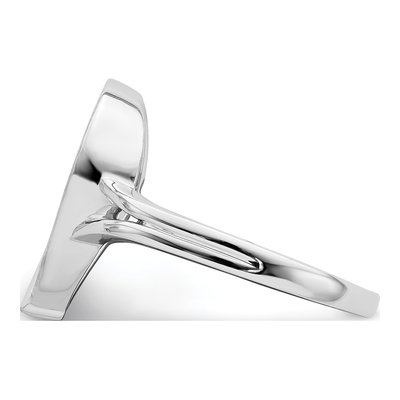 14K White Gold 1/8 ct tw Diamond Teardrop Ring – view 3