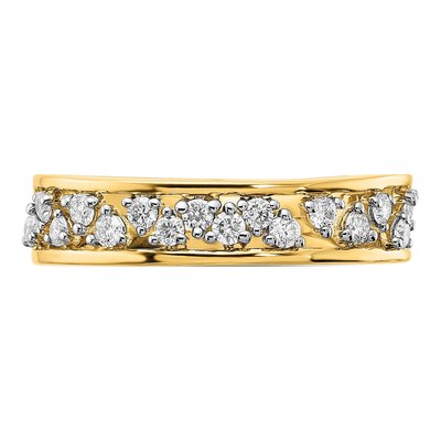 14K Yellow Gold 1/3 ct tw Diamond Ring – view 4