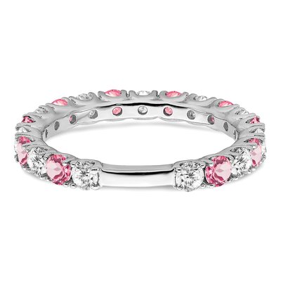14K White Gold 3/4 ct tw Diamond Ring – view 6