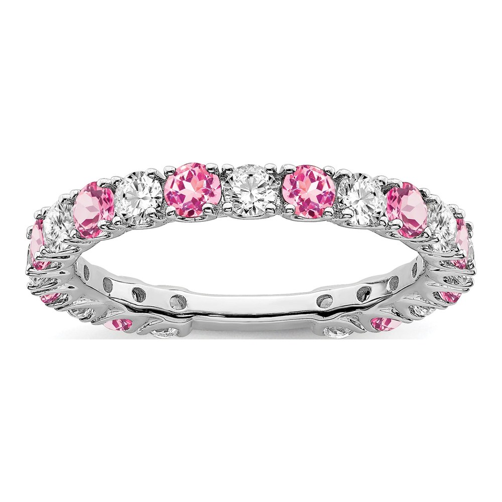 14K White Gold 3/4 ct tw Diamond Ring