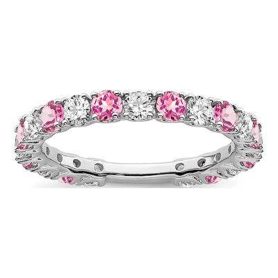 14K White Gold 3/4 ct tw Diamond Ring