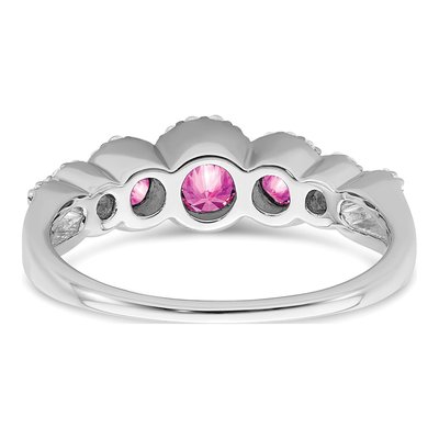 14K White Gold 1/4 ct tw Diamond Halo Ring – view 6