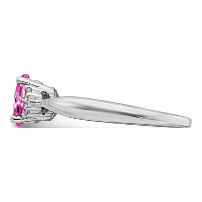 14K White Gold 1/8 ct tw Diamond Ring – view 4