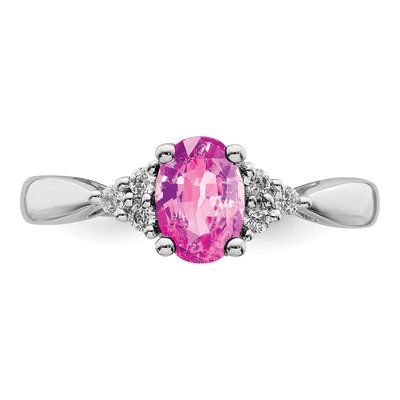14K White Gold 1/8 ct tw Diamond Ring – view 5