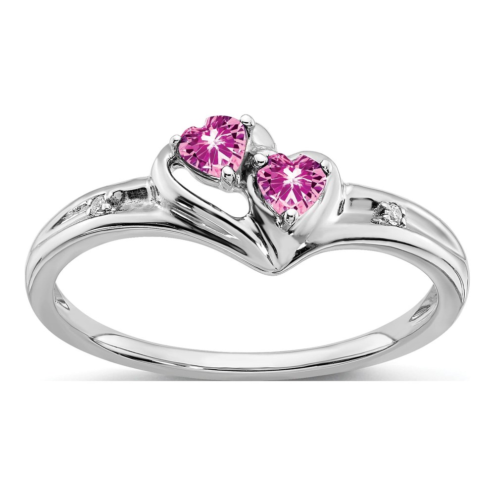 14K White Gold Diamond Ring
