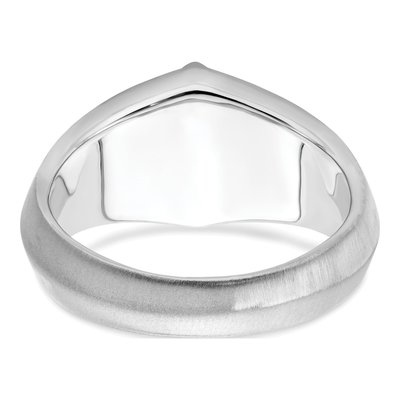 IB Goodman 14k White Gold Onyx & Diamond Men's Ring – view 6