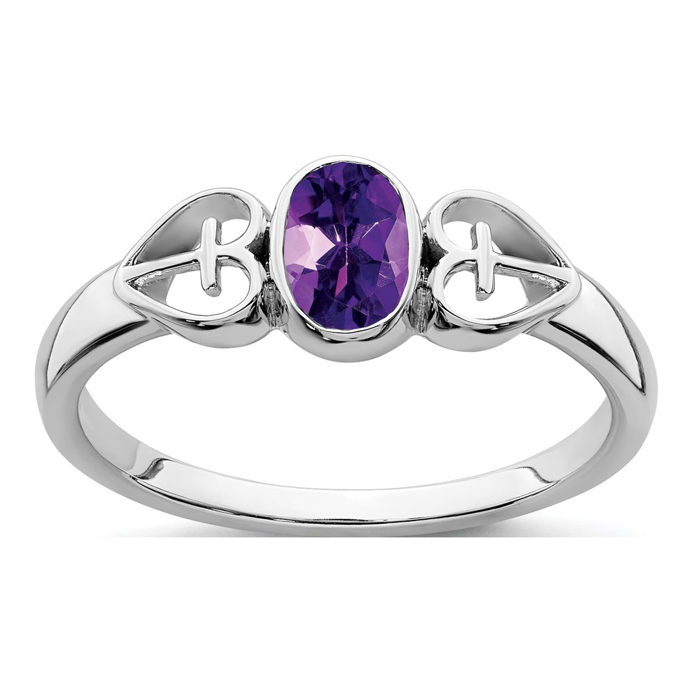 Sterling Silver Amethyst Ring
