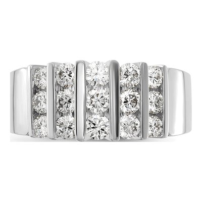 Men's 14K White Gold 1 ct tw Lab-Grown Diamond Fashion Ring – view 5