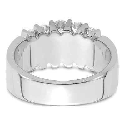 Men's 14K White Gold 1 ct tw Lab-Grown Diamond Fashion Ring – view 6