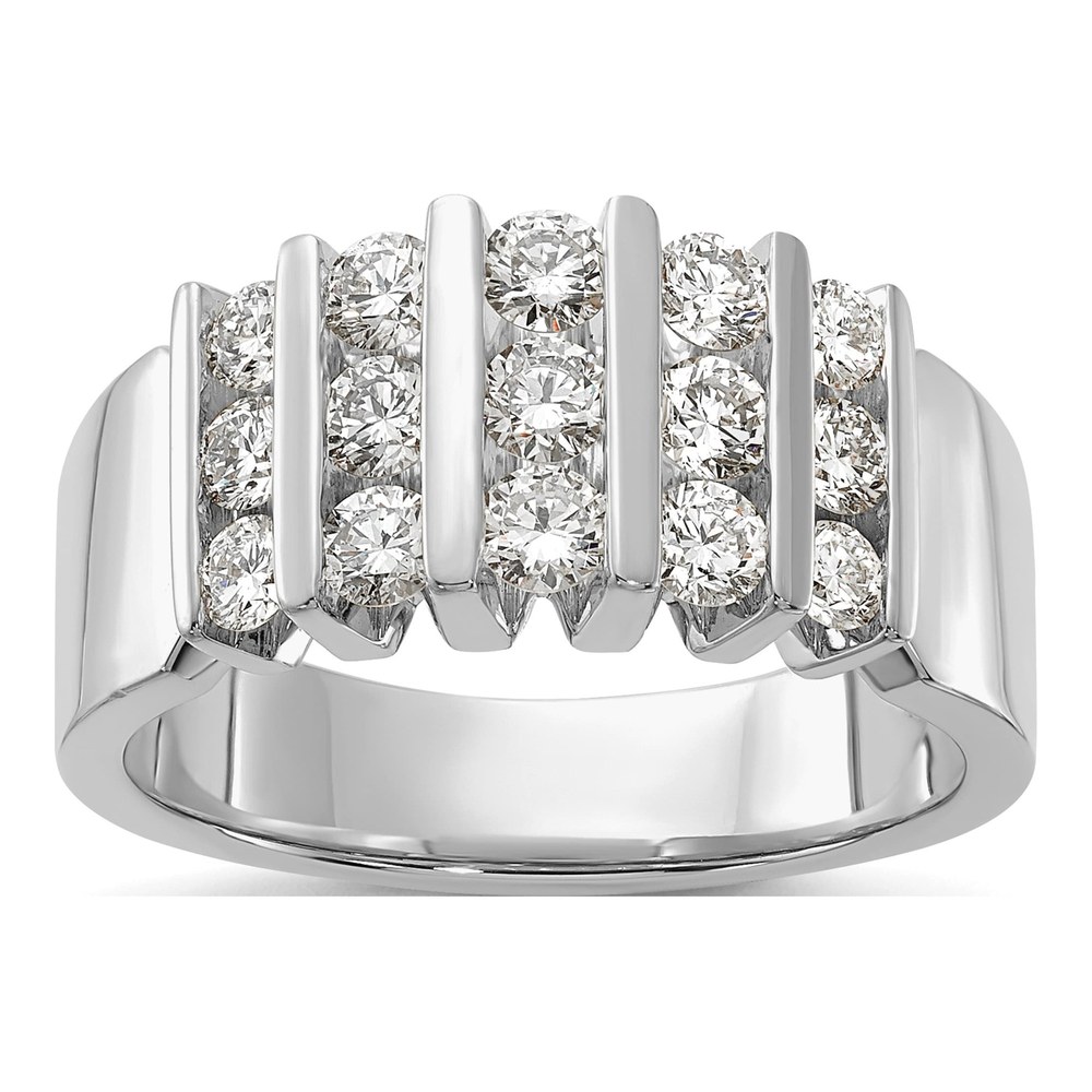 Men's 14K White Gold 1ct Lab Grown Diamond Band